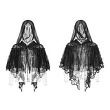 Lolita Transparent Lace Small Cloak With Hood