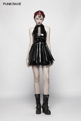 Sexy Punk Midnight Seduction Sleeveless Miniskirt
