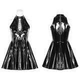 Sexy Punk Midnight Seduction Sleeveless Miniskirt
