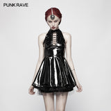 Sexy Punk Midnight Seduction Sleeveless Miniskirt