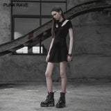 Punk Rave Corn Tie Rope Knitted Dress