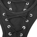 Punk Rave Corn Tie Rope Knitted Dress
