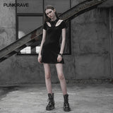 Punk Rave Corn Tie Rope Knitted Dress