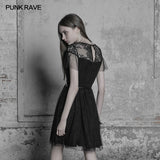The Black Swan Fairy Lace Mesh Dress