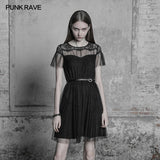 The Black Swan Fairy Lace Mesh Dress