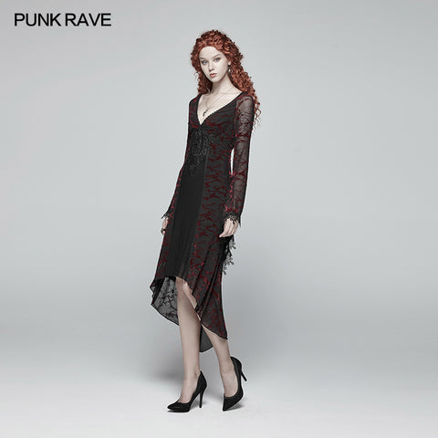 Gothic Goddess Classical Mid-length Dress