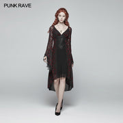 Gothic Goddess Classical Mid-length Dress