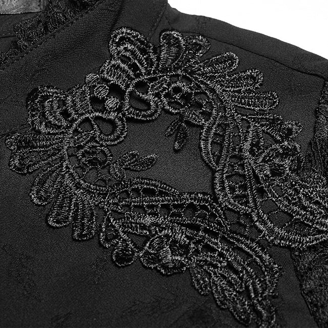 Gorgeous Gothic Lace Shirt Long Sleeve Vintage Blouse