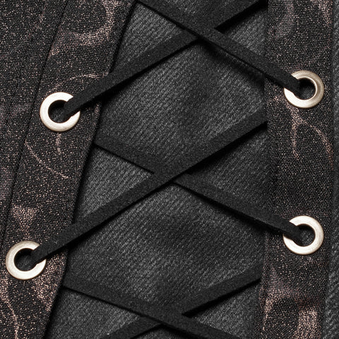 Steampunk The Rope Long Zipper Vest