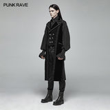 Victoria Gorgeous Dark-textured Gothic Long Vest