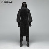 Victoria Gorgeous Dark-textured Gothic Long Vest