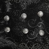 Victoria Gorgeous Dark-textured Gothic Long Vest