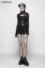 Steampunk Vintage Floral Lace-up Vest