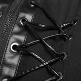 Punk WOMENS DARK Hooded Knit Jacket