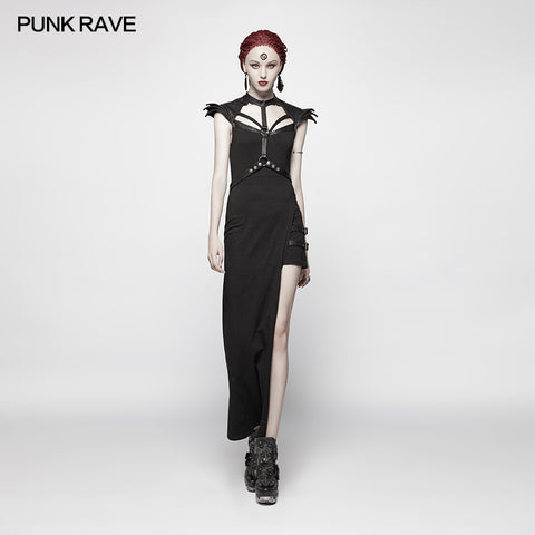 Punk Asymmetric Sexy Dress