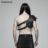 Steampunk Thick Three-dimensional  Armor One Shoulder Strap