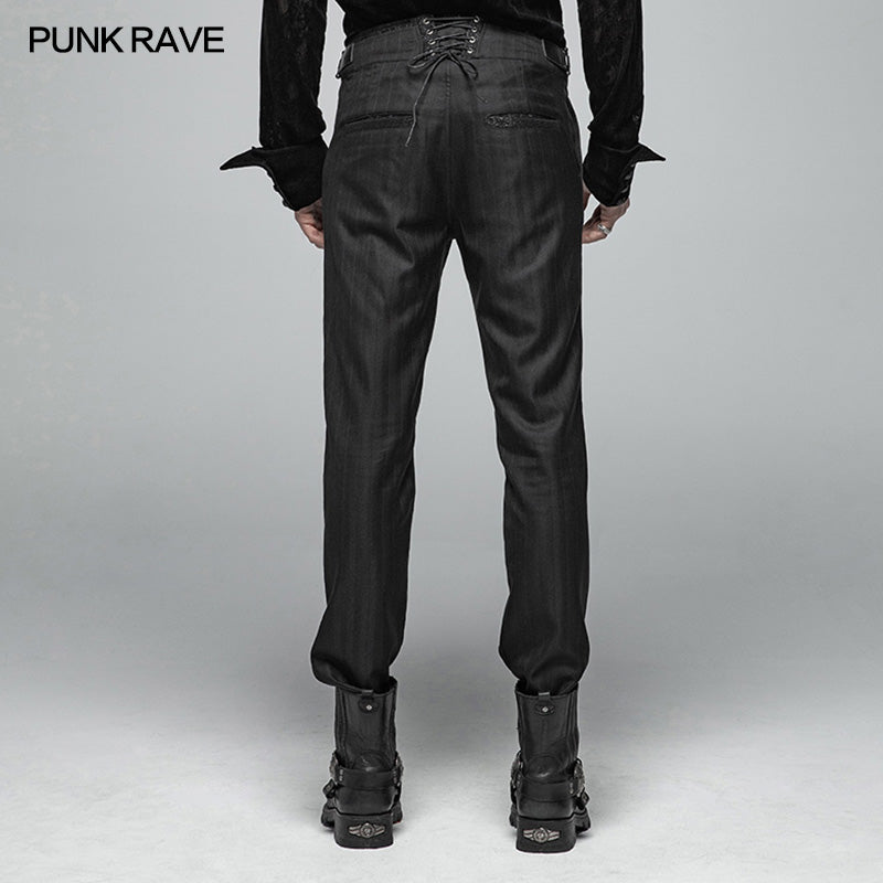 Men Simple Daily Wear Gothic Trousers– Punkravestore