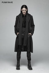 Men Simple Daily Wear Gothic Trousers