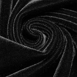 Gothic Women Double Layer Sleeve Long Velvet Dress