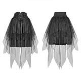 Lolita Butterfly Mesh Half Skirt