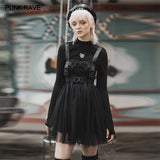 "Diablo War-hee" series multiple belt loops Cyber dress