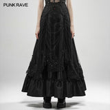 Black moon mist half skirt