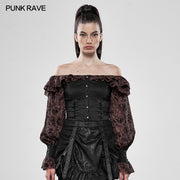 Steampunk Plants and Magic Painted Shirts
