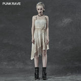 Steampunk old technique strap dresses