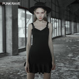 Punk tight playful lotus dress