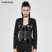 Military Ultra Short Long Sleeve Coat
