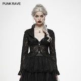 Dark Queen Perspective Lace Coat