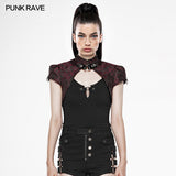 Chinese style bloody jacquard jacket