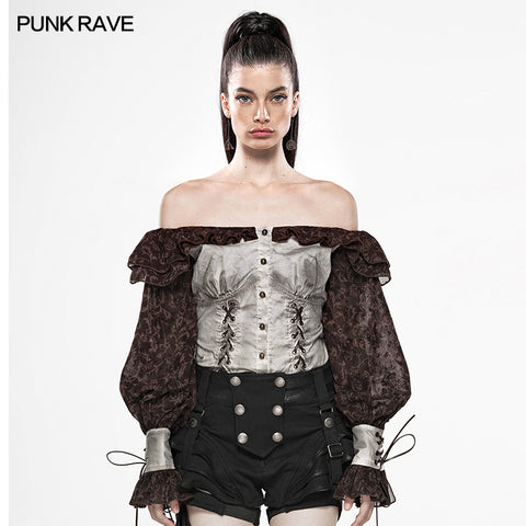 Steampunk Plants and Magic Painted Shirts
