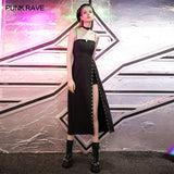 Sexy small V-neck braces dress