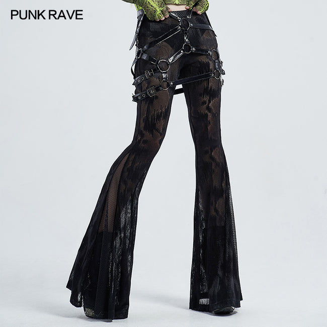 Punk coat of paint hollow skirt