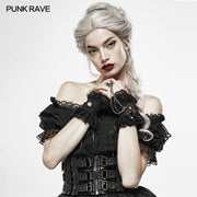Sexy Queen Lace Vintage Gloves