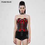 Love and Imprisonment Heavy Metal Heart-Shaped Corset