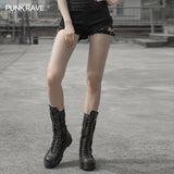 Gothic Sexy Tied Rope Short Jeans