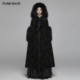 Gothic Winter Gorgeous Hooded Cloak For Women