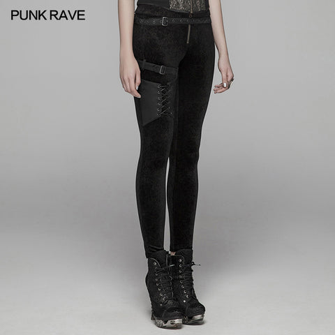 Steam Punk Leggings Women Personalized Pants