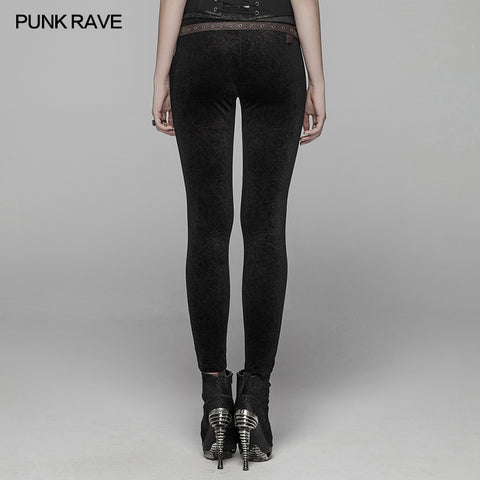Steam Punk Leggings Women Personalized Pants