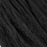 Gothic Elegant Asymmetric Lace Long Dress