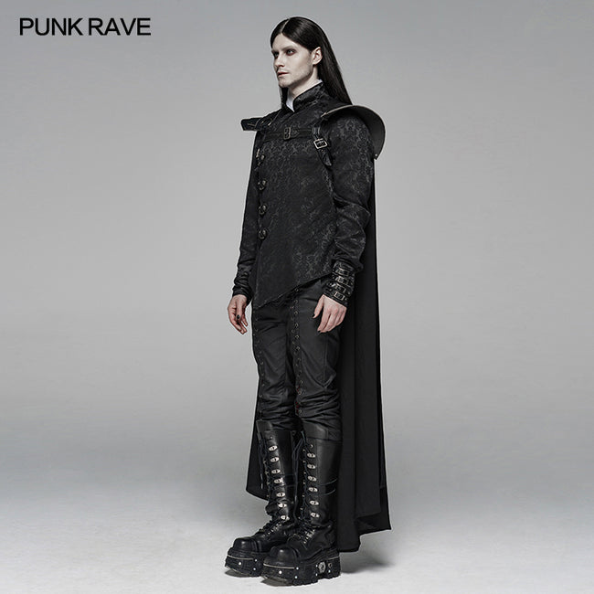 Punk Warrior Cloak Armor Long Coat