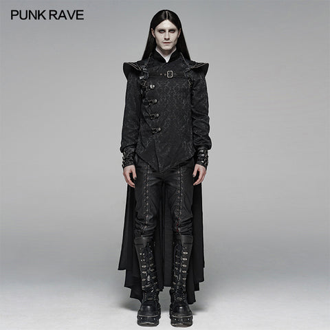 Punk Warrior Cloak Armor Long Coat