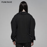 Gothic Low-cut V-neck Loose Shirt For Men