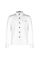 PUNK Light Metal Zipper Shirt