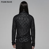 Dark Punk Turtleneck T-shirt