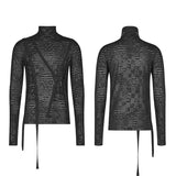 Dark Punk Turtleneck T-shirt