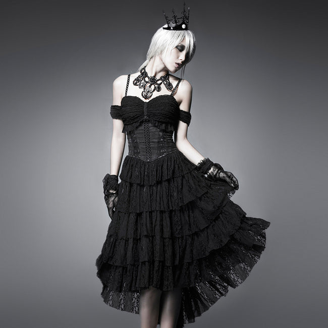 Unique Design Decadent Black Rock Gothic Dresses– Punkravestore