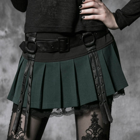 Elegant Sexy Short Tight Mini Gothic Skirt